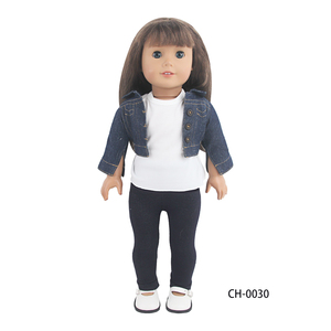 <span class=keywords><strong>Delantal</strong></span> para Muñeca de 18 Pulgadas, Trajes de Mamá, Plástico PC, Moda, Dibujos Animados, Modelo DIY, Vestido de Juguete para Todas las Muñecas - Product Image 5