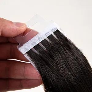 Bundles New Method 100% Russian Real Hair Double Drawn European Raw Virgin Hair Bundles Balayage V Light Hair Extensions