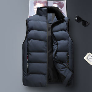 Chaleco clásico sencillo con logotipo personalizado, el más vendido, de algodón, cálido para invierno, para hombre, talla grande, cómodo y a la moda. - Product Image 2