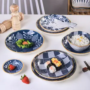 Round Square Microwave Safe Rectangle Shape Wholesale Ceramic Dinner Breakfast Plate Dish Sets Nordic Cake Baking Pan