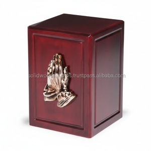 โกศไม้โกศสำหรับงานศพผู้ใหญ่ - Product Image 1