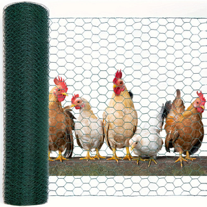 Hexagonal Chicken <b>Wire</b> <b>Mesh</b> Roll Low Carbon <b>Wire</b> for Animal Cage Fence - Product Image 1