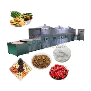 Hot sales source larvae drying microwave dryer machine bsf equipment drying and sterilization machine