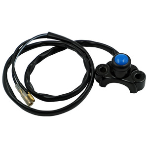 Interruptor de montaje en espejo para motocicleta Mochi con botón rojo, amarillo y azul, resistente al agua, para modificación de vehículos todoterreno - Product Image 5