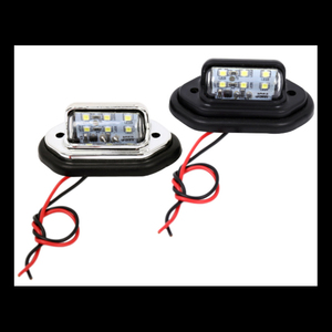 ไฟส่องป้ายทะเบียนรถยนต์ LED 12V แบบกันน้ำ พร้อมไฟฉายส่องพื้น สำหรับตกแต่งภายนอกรถยนต์ - Product Image 4
