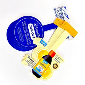 Étiquettes suspendues personnalisées pour étagères, couleurs vives, qualité supérieure, impression haut de gamme, prix bas pour la promotion - Product Image 2