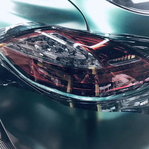 Venta al por mayor 30*100cm negro luz faro película de tinte coche lámpara de protección de los faros de cine negro - Product Image 3