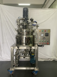 Honemix chất lượng tốt xách tay 50L chân không defoaming xà phòng lỏng chất tẩy rửa sưởi ấ<span class=keywords><strong>m</strong></span> trộn Tank <span class=keywords><strong>m</strong></span>áy - Product Image 2