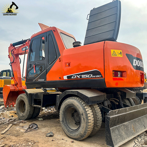 Doosan เครื่องขุด DH150w-7ใช้สำหรับไซต์ก่อสร้างล้อมีประสิทธิภาพและทนทาน - Product Image 1