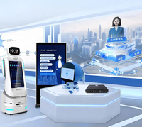Máquina DE CABINA DE FOTOS AI, generador de Arte de pintura de imágenes para software de exposición, pantallas interactivas virtuales Ai, instalación personalizada
