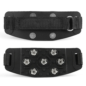 Crampons antidérapants à 7 dents pour la marche sur glace, crampons de montagne, pointes de traction pour la marche et la randonnée sur glace et neige - Product Image 5