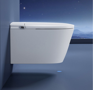 Inodoro Inteligente <span class=keywords><strong>de</strong></span> Alta Gama, Inodoro <span class=keywords><strong>de</strong></span> Cerámica con Bidé Inteligente, Inodoro Automático Montado en la Pared, Inodoro Inteligente Colgante para Baño - Product Image 2