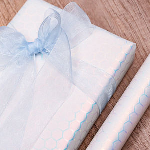 Factory Wholesale Custom <b>Christmas</b> Birthday Luxury <b>Paper</b> <b>Roll</b> 43cm X 300cm <b>Wrapping</b> <b>Paper</b> for Packaging - Product Image 2