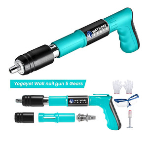 <span class=keywords><strong>Pistola</strong></span> de <span class=keywords><strong>clavos</strong></span> multifunción <span class=keywords><strong>Hilti</strong></span> para paneles de yeso, Herramienta de sujeción de techo silenciosa neumática, grapadora de aire, grapa de <span class=keywords><strong>clavos</strong></span> 2 en 1 para Metal doméstico - Product Image 4