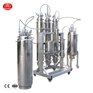 Extractor de circuito cerrado de 10lb, 20lb, 30lb con tanque y columna de desparafinización, y plato anti-salpicaduras para extractor de circuito cerrado de 30lb - Product Image 1