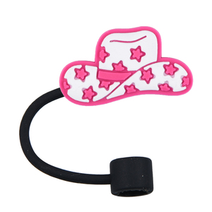 Decorazione per Cannucce Carina, Topper per Cannucce Dolly Parton Rosa, Accessori per Bicchieri con Stampa di Cavalli, Topper per Cannucce da Ragazza - Product Image 4