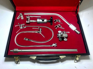 Juego de Retractores Cerebrales Leyla de Acero Inoxidable, Sistema de Instrumentos de Neurocirugía con Brazos Flexibles, Base de Pinza para Cráneo, Kit Quirúrgico Pentax - Product Image 1