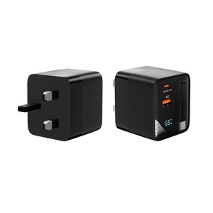 พอร์ตคู่65W Cube ที่ชาร์จพับได้80cm สาย USB C A PD ชาร์จเร็วเทคโนโลยี GAN สำหรับแล็ปท็อปแท็บเล็ตโทรศัพท์ - Product Image 4