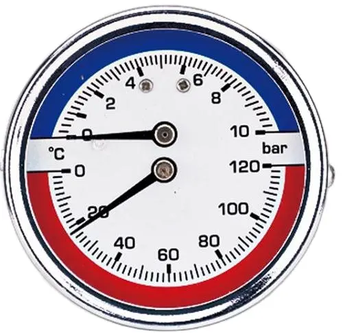 BM006 russia steel steam boiler pressure gauge