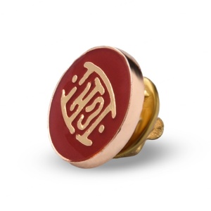 Pin de Metal Esmaltado Duro de Alta Calidad, Personalizado, de Tamaño Pequeño, Color Rojo - Product Image 4