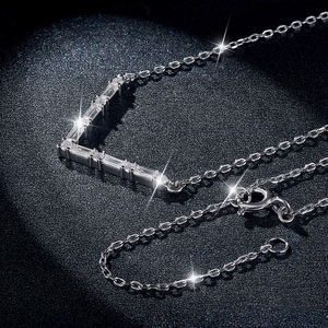 เครื่องประดับมอเตอร์ไซค์สไตล์มินิมอล สร้อยคอเงินแท้ ประดับด้วยมอยส์ซาไนต์สุดหรู - Product Image 3