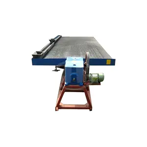 JXS 6-S fiberglass Small mini Gold Mining Washing Shaking Table Separator Machine, Gravity ore processing concentrator plant