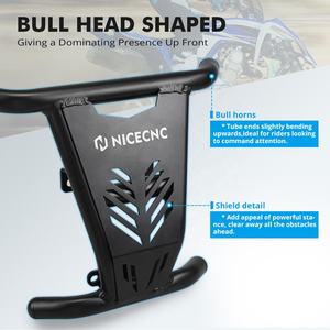 NICECNC Pare-chocs avant pour ATV, protection du moteur pour <span class=keywords><strong>Yamaha</strong></span> <span class=keywords><strong>Raptor</strong></span> <span class=keywords><strong>700</strong></span> 700R 2016-2019 2020 2021 <span class=keywords><strong>2022</strong></span> 2023 2024 2025 2026 - Product Image 3