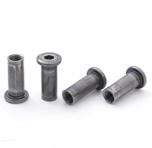 เล่อ กู๊ด # ตัวเชื่อมต่อสเปเซอร์เกลียวเหล็กหกเหลี่ยม 10-24 มม. ชุบออกไซด์สีดำ สำหรับชุดอุปกรณ์ฮาร์ดแวร์เฟอร์นิเจอร์ - Product Image 5