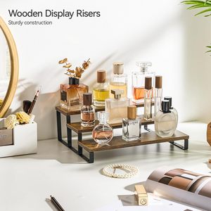 Stile Vintage portaspezie marrone <span class=keywords><strong>cucina</strong></span> in legno portaspezie Display montante per feste organizzatore di condimenti - Product Image 5