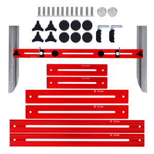 <b>Contour</b> <b>Gauge</b> Aluminum Alloy High Accuracy Foldable Measuring <b>Tool</b> For Woodworking And Renovation - Product Image 2
