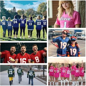 Maillot de football réplique personnalisé avec nom et numéro, col en V, anti-humidité, uniforme de sport unisexe pour adulte - Product Image 2