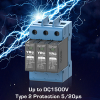 Dispositif de protection contre les surtensions YRO SPD DC 600V 800V 1000V Protection contre les surtensions DC 600V