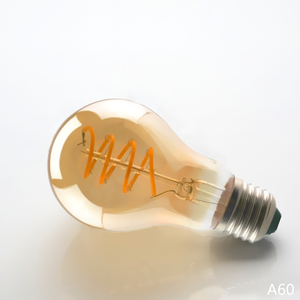E26 E27 xoắn ốc cổ điển dẫn Edison bóng đèn 4W 5W <span class=keywords><strong>Dimmable</strong></span> Antique vàng mềm dẫn bóng đèn dây tóc <span class=keywords><strong>A60</strong></span> ST64 T185 T45 G80 G95 G125 - Product Image 2