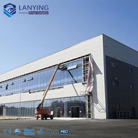 Edificio Moderno Prefabricado de Estructura de Acero para Talleres y Almacenes Comerciales