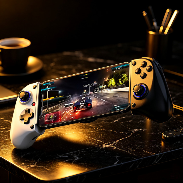 D11 Wireless Game Controller Handle with Hall Trigger Vibrating 3D Rocker Turbo for Switch/PC/Android Mobile Gaming