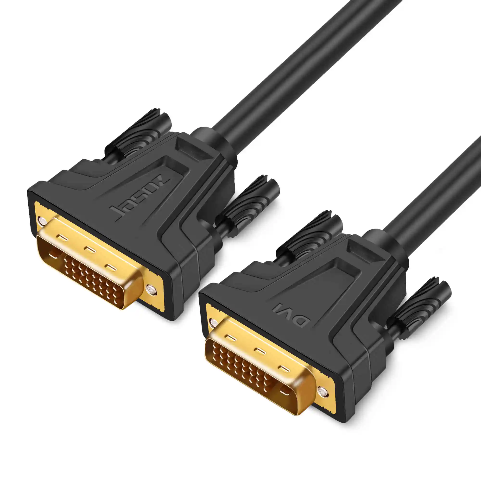 Jasoz vergoldetes Projekt lang 25m 30m D-DVI-Kabel 24 1-poliges DVI-zu-DVI-Kabel