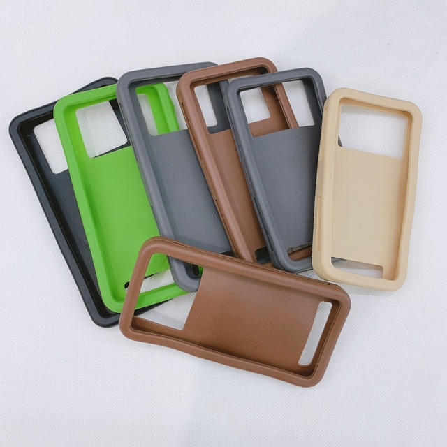 Soft Silicon Mobile Phone Back Cover Universal Leather Case for 7 Inch 6.5 Inch 6.0 Inch Devices Packaged in OPP Bag