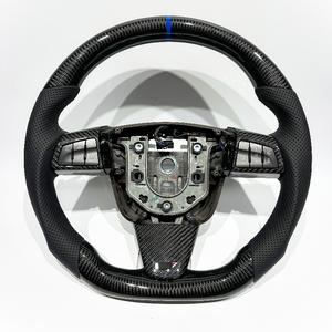 Volante de Fibra de Carbono Real para <span class=keywords><strong>Cadillac</strong></span> <span class=keywords><strong>CTS</strong></span>-V, Base Plana de Fibra de Carbono Negra para <span class=keywords><strong>CTS</strong></span>-V <span class=keywords><strong>Cadillac</strong></span> ATS <span class=keywords><strong>CTS</strong></span> XTS CT4 CT5 XT4 XT5 XT6 - Product Image 1