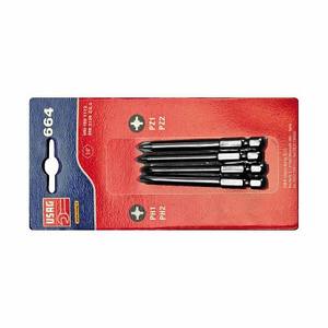 Juego de 664 puntas de destornillador, 7 piezas, Pz1, Pz2, Ph1, Ph2, para tareas de reparación de precisión - Product Image 1