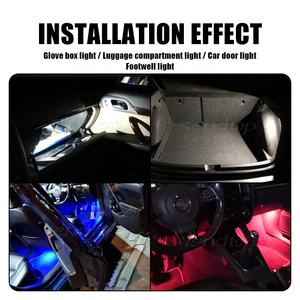 Lampe de pied à LED pour VW Golf Bora Fox <span class=keywords><strong>Polo</strong></span> T-Cross Jetta Passat Touareg EOS Tiguan Scirocco Lampe de courtoisie pour boîte à gants - Product Image 3