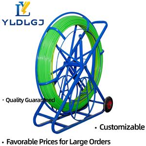 YILI OEM y CE, Tiracables <span class=keywords><strong>de</strong></span> Fibra <span class=keywords><strong>de</strong></span> Vidrio <span class=keywords><strong>de</strong></span> Alta Resistencia <span class=keywords><strong>de</strong></span> 8mm*150m, <span class=keywords><strong>Cinta</strong></span> Flexible para Pasar Cables en Ductos, Herramienta Duradera para Instalar Cables Eléctricos - Product Image 2