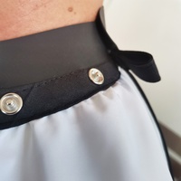 Nuevo Diseño, Capa de Barbero Impermeable de Poliéster y Goma, con Logotipo Personalizado, Capas para Barbería