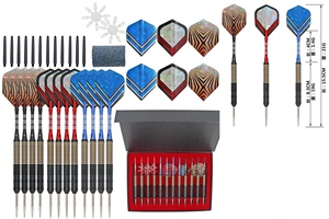 Vente en gros d'ensemble de fléchettes professionnelles à Offre Spéciale direct pour jeu de fléchettes coffret cadeau d'entreprise fitness <span class=keywords><strong>gym</strong></span> à domicile - Product Image 6