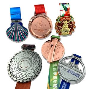 Médailles 3D personnalisées en gros, médailles en métal pour anniversaires scolaires et compétitions, médailles sportives amusantes en alliage de zinc pour la course à pied - Product Image 6