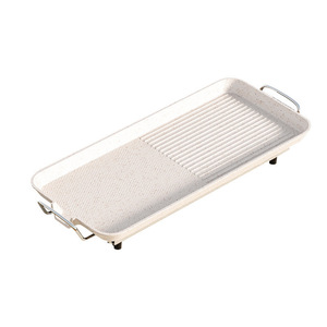 <b>Electric</b> Grill <b>Pan</b> Maifan Stone Steak Frying <b>Pan</b> Adjustable Temperature Control Indoor Low Smoke Multi Functional Barbecue <b>Pan</b> - Product Image 3