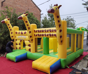 2025 tùy chỉnh Inflatable Trampoline phổ biến Bungee Trampoline salable sân chơi trong nhà phù hợp cho trẻ em ở mọi lứa tuổi - Product Image 2