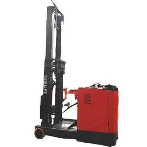 1.2T Electric big reach stacker stand on type the lifting height of 4.5M TF12