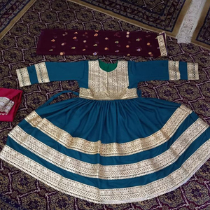 Vestido afgano hecho a mano de alta calidad, Salwar Kameez, atractivo vestido Tribal Kuchi, estilo modesto, hendidura de primavera WS INTERNATIONAL - Product Image 1