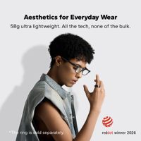 Lunettes intelligentes Inmo GO3 AI Translastion édition mondiale, traduction en temps réel du texte dans vos yeux, lunettes AR avec caméra, assistant IA