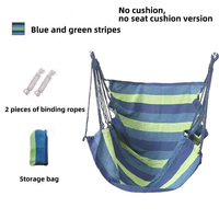 Fauteuil suspendu en toile, hamac portable, chaise suspendue pour intérieur, extérieur, dortoir, chambre, patio, jardin, siège de camping